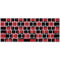 Red and Black Checkerboard Magic Keyboard Skin