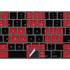 Red and Black Checkerboard Magic Keyboard with Numeric Keypad Skin
