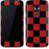 Red and Black Checkerboard Moto E5 Play Skin