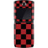 Red and Black Checkerboard Motorola RAZR Skin