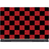 Red and Black Checkerboard MSI GS65 Stealth Laptop Skin