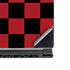 Red and Black Checkerboard MSI GS65 Stealth Laptop Skin