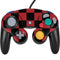 Red and Black Checkerboard Nintendo GameCube Controller Skin