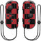Red and Black Checkerboard Nintendo Joy-Con (L/R) Controller Skin