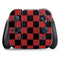 Red and Black Checkerboard Nintendo Switch (2017-2021) Joy-Con Controller Skin