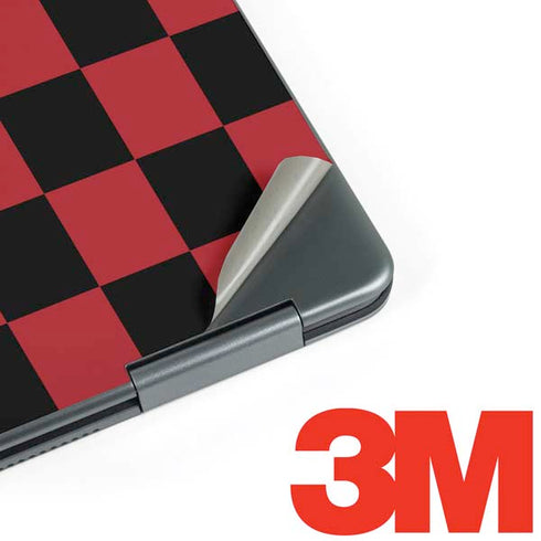Red and Black Checkerboard Notebook 9 Pro 13in (2017) Skin