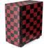 Red and Black Checkerboard NZXT H510 Compact ATX Mid-Tower Case Skin