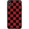 Red and Black Checkerboard Otterbox Symmetry iPhone Skin