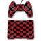 Red and Black Checkerboard PlayStation Classic Bundle Skin