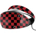Red and Black Checkerboard PlayStation VR2 Skin