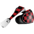 Red and Black Checkerboard PlayStation VR2 Skin