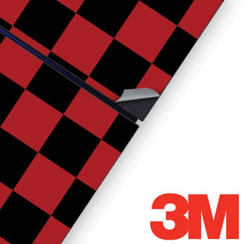 Red and Black Checkerboard PS4 Console and Controller Bundle Skin