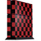 Red and Black Checkerboard PS4 Console Skin