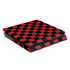 Red and Black Checkerboard PS4 Slim Skin
