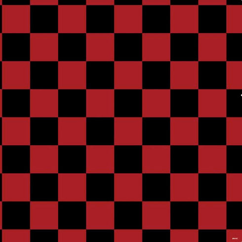 Red and Black Checkerboard PS4 Slim Skin