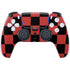 Red and Black Checkerboard PS5 Controller Skin