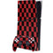 Red and Black Checkerboard PS5 Slim Digital Edition Bundle Skin