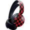 Red and Black Checkerboard PULSE 3D Wireless Headset for PS5 Skin
