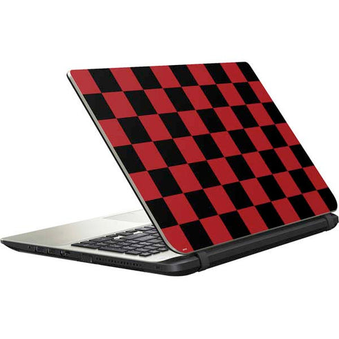 Red and Black Checkerboard Satellite L50-B / S50-B Skin