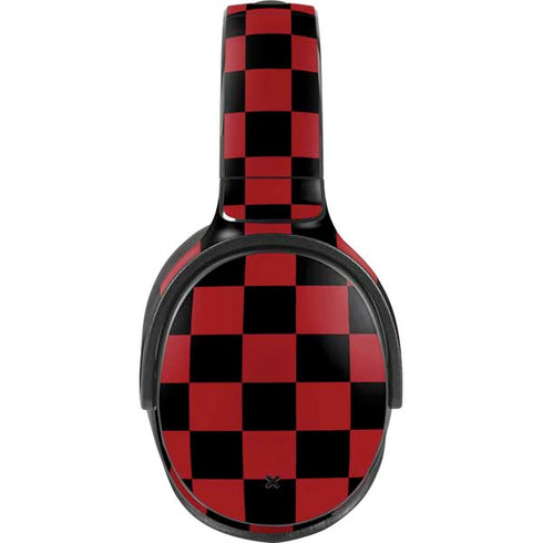 Red and Black Checkerboard Skullcandy Venue Skin