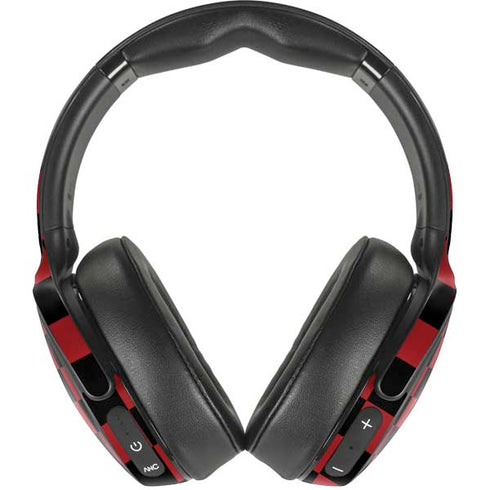 Red and Black Checkerboard Skullcandy Venue Skin