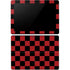 Red and Black Checkerboard Surface Go Skin