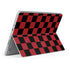 Red and Black Checkerboard Surface Go Skin