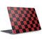 Red and Black Checkerboard Surface Laptop 2 Skin