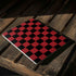 Red and Black Checkerboard Surface Laptop 2 Skin