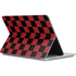 Red and Black Checkerboard Surface Laptop Studio Skin