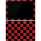 Red and Black Checkerboard Surface Pro 7 Skin