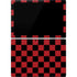 Red and Black Checkerboard Surface Pro 7 Skin