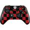 Red and Black Checkerboard Xbox One Controller Skin