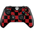 Red and Black Checkerboard Xbox One Controller Skin