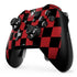 Red and Black Checkerboard Xbox One Elite Controller Skin
