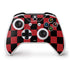 Red and Black Checkerboard Xbox One S Controller Skin