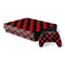 Red and Black Checkerboard Xbox One X Bundle Skin