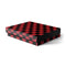 Red and Black Checkerboard Xbox One X Console Skin