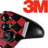 Red and Black Checkerboard Xbox One X Controller Skin