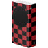 Red and Black Checkerboard Xbox Series S Console Skin