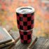 Red and Black Checkerboard Yeti 30oz Rambler Tumbler Skin