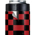 Red and Black Checkerboard Yeti Colster Can Insulator Skin