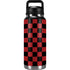 Red and Black Checkerboard YETI Rambler 36oz Bottle Skin