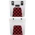 Red and Black Checkerboard YETI Roadie 24 Hard Cooler Skin