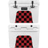 Red and Black Checkerboard YETI Tundra 35 Hard Cooler Skin