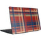 Red and Blue Plaid Dell Vostro Skin