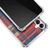 Red and Blue Plaid Galaxy A14 5G Clear Case
