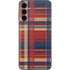 Red and Blue Plaid Galaxy A14 5G Skin