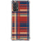 Red and Blue Plaid Galaxy A32 5G Clear Case
