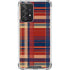 Red and Blue Plaid Galaxy A52 5G Clear Case